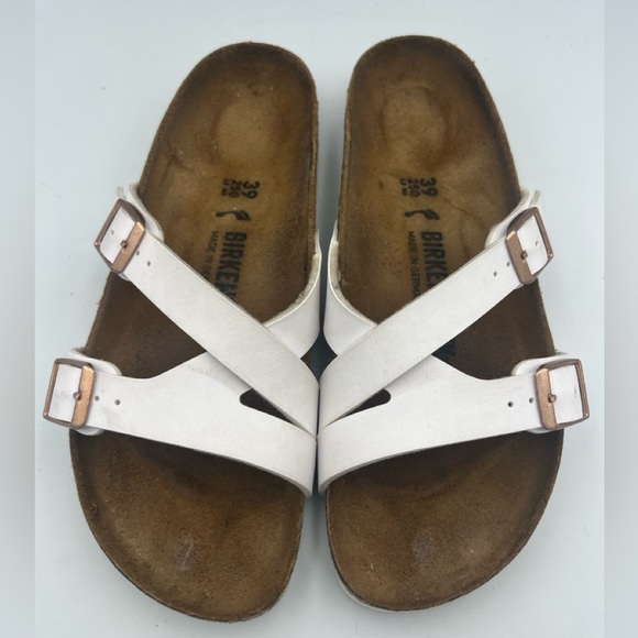 Birkenstock Women’s Yao Balance White Sandals EUR 39 (narrow) Pre-Loved - Picture 6 of 11